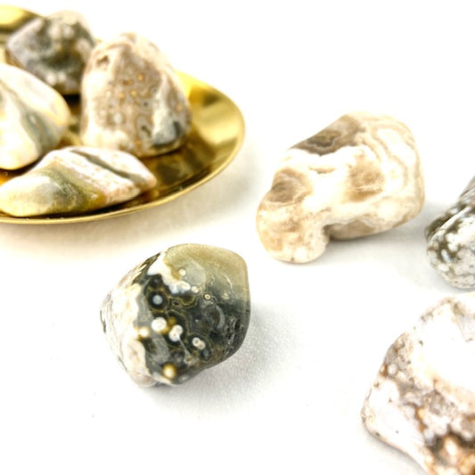 Oceaan Jaspis Trommelsteen