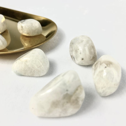 Regenboog Maansteen Trommelsteen