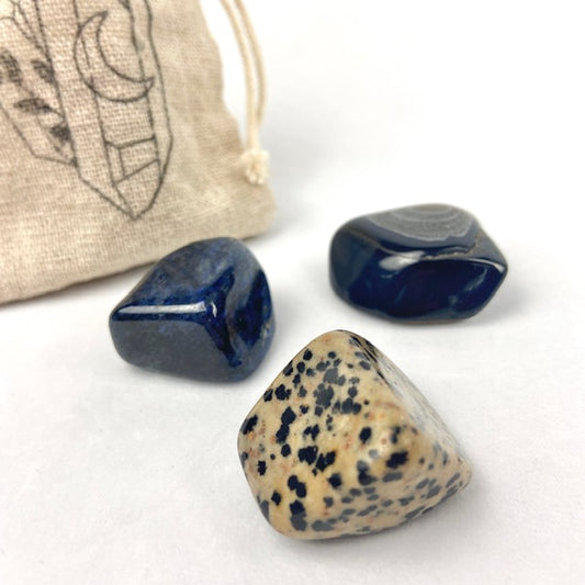 Kristallen set 'No Fear'