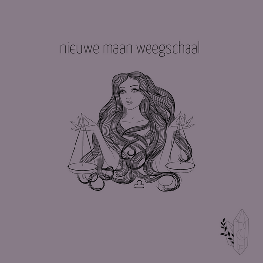 NIeuwe maan in Weegschaal