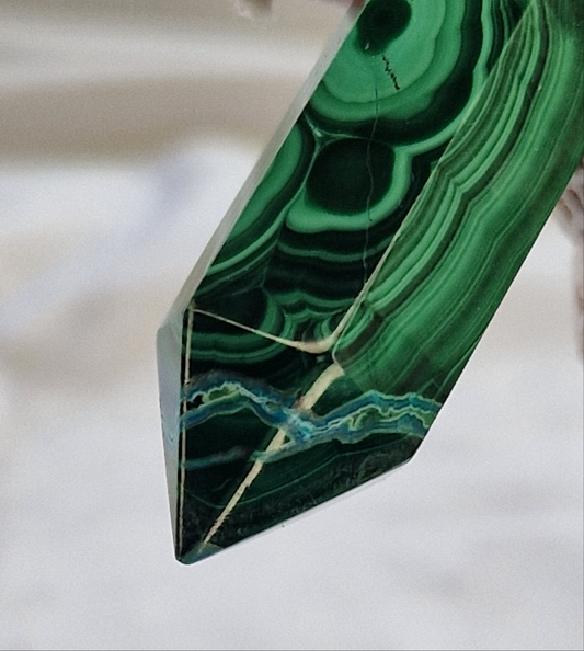 Malachiet met chrysocolla