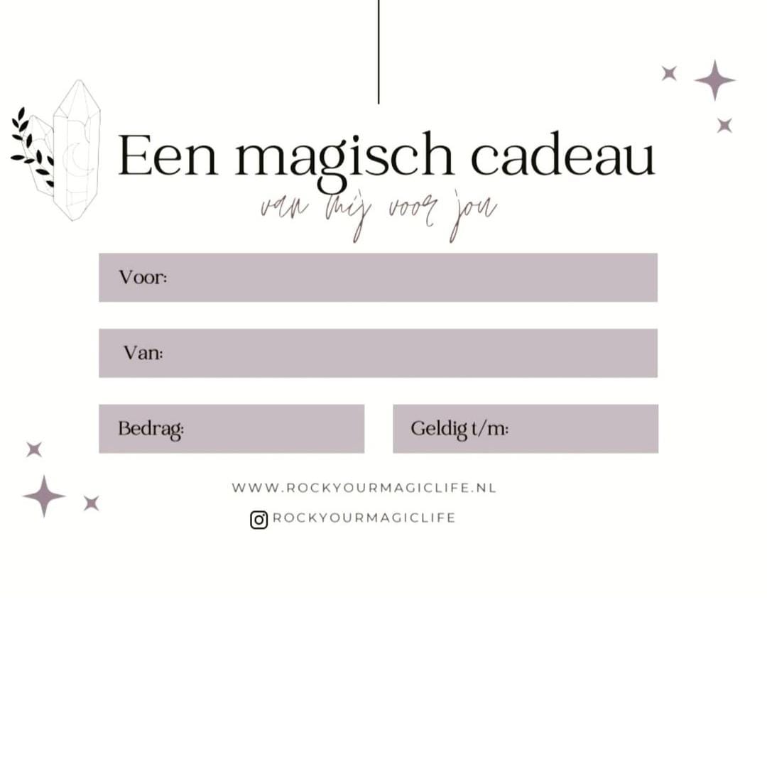 Rock Your Magic Life cadeaubon
