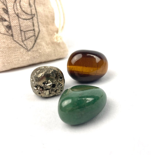 Kristallen set 'Good Luck'